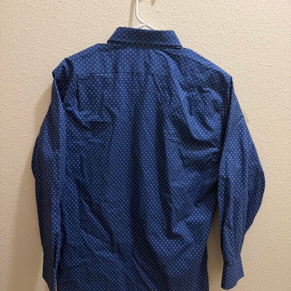 Ralph-lauren Men's Blue and Navy Shirt - Picture 4 of 6
